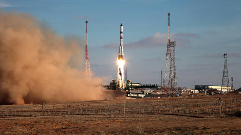 Ракета-носитель &laquo;Союз-2.1а&raquo; с кораблем &laquo;Прогресс МС-27&raquo; стартовала с Байконура