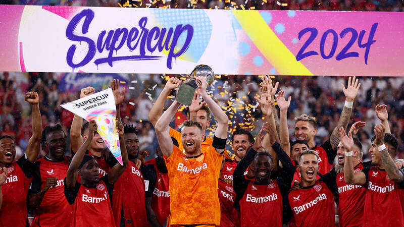 &laquo;Байер&raquo; обыграл &laquo;Штутгарт&raquo; по пенальти и впервые завоевал Суперкубок Германии