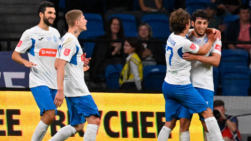 Махачкалинское &laquo;Динамо&raquo; обыграло &laquo;Ахмат&raquo; и одержало первую победу в РПЛ